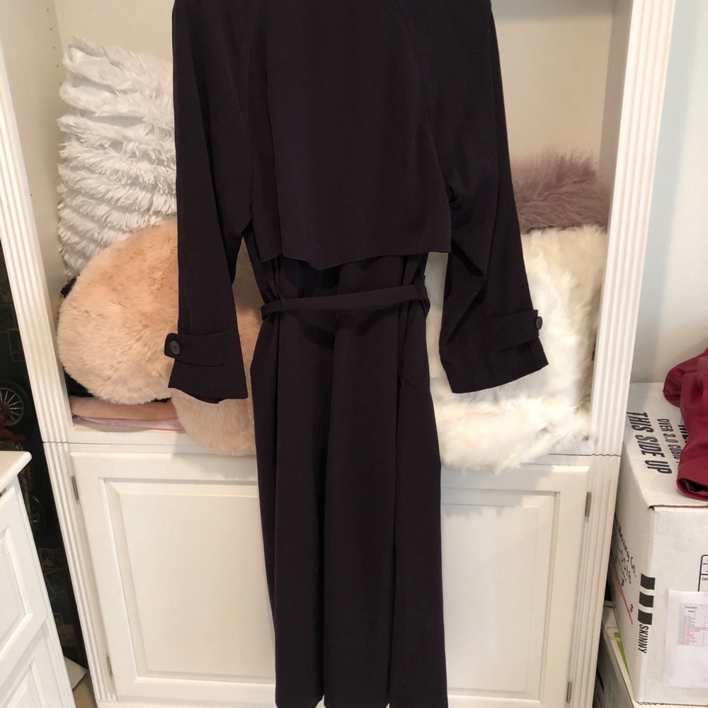Dark Purple trench coat